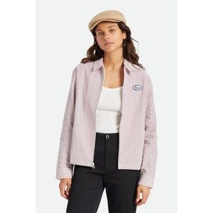 Brixton Utopia Jacket in Stripe Size S